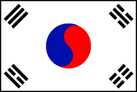 Flagge Koreas