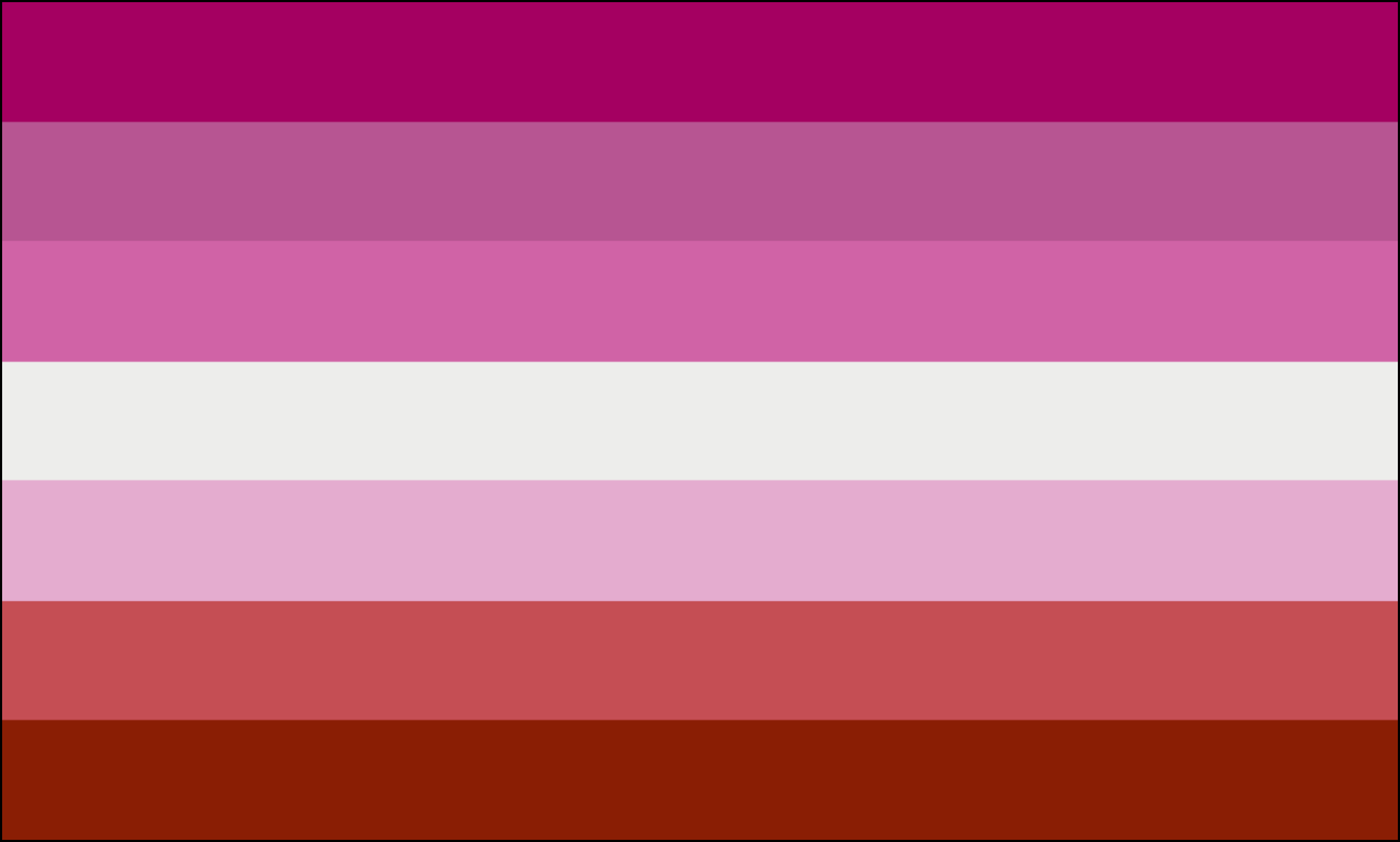 Bandera de lesbianas