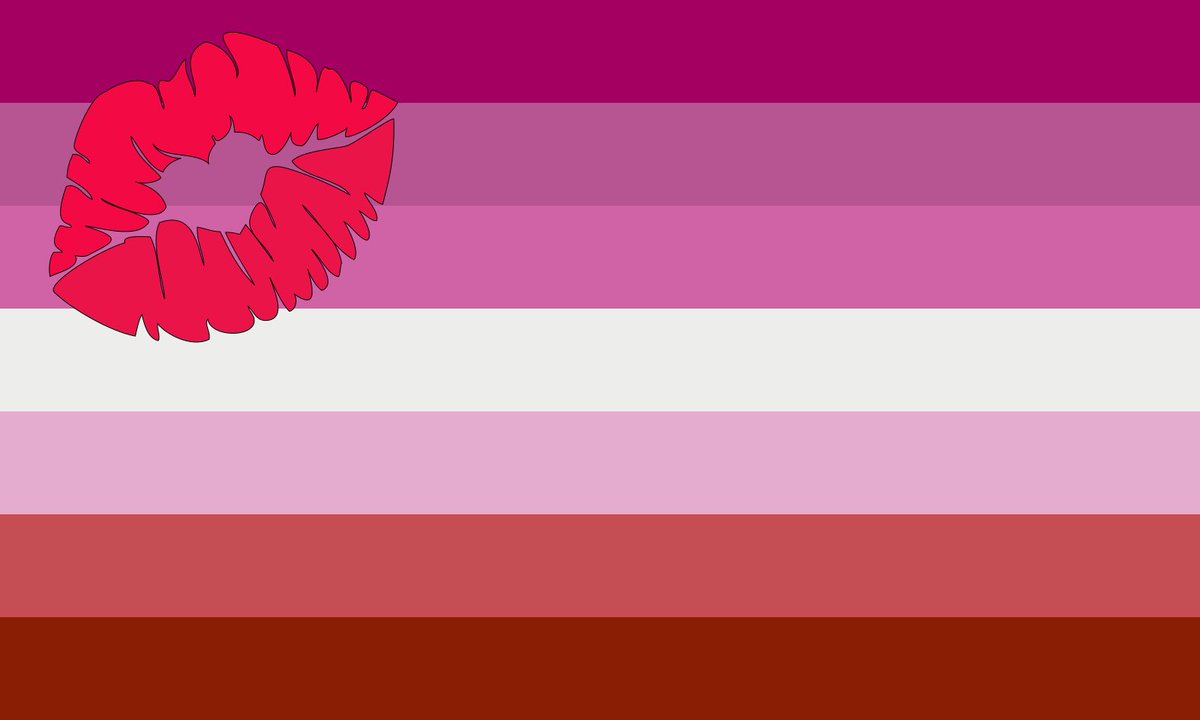 трансфобный флаг лесбиянок