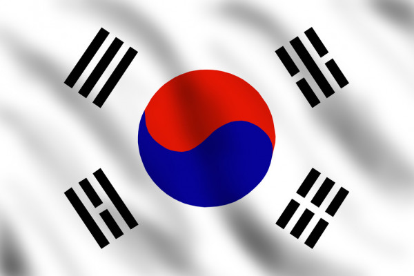 What does North Korea flag look like