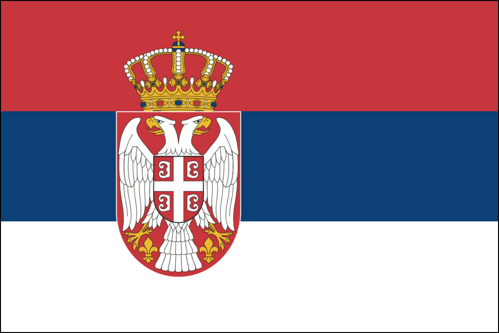 Vlag van Serwië-1